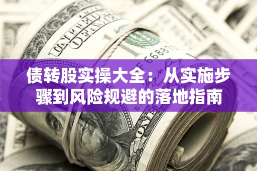 北京债转股实操大全：从实施步骤到风险规避的落地指南