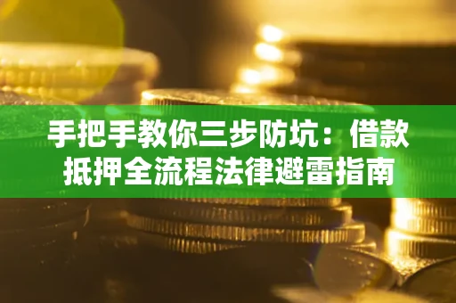 北京手把手教你三步防坑：借款抵押全流程法律避雷指南
