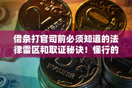 北京借条打官司前必须知道的法律雷区和取证秘诀！懂行的人已经留好这些证据