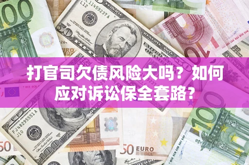 北京打官司欠债风险大吗？如何应对诉讼保全套路？